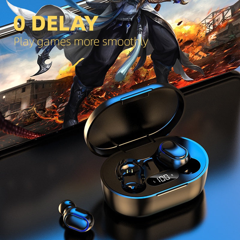 High-Fidelity Wireless Earbuds with Noise-Canceling Mic, Wireless Connectivity, and Volume Control - Perfect for Calls & Music