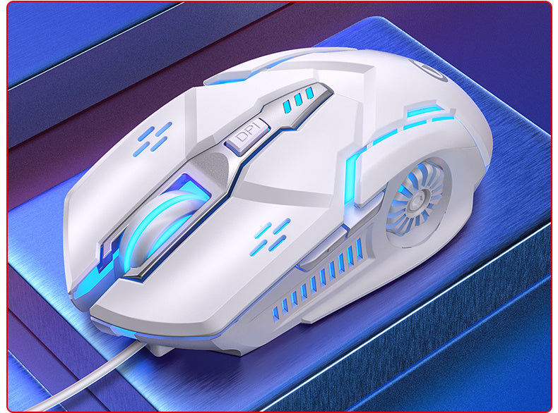 Mechanical Gaming Mouse Wired Computer Racer Desktop Notebook Office Universal Silent Mouse