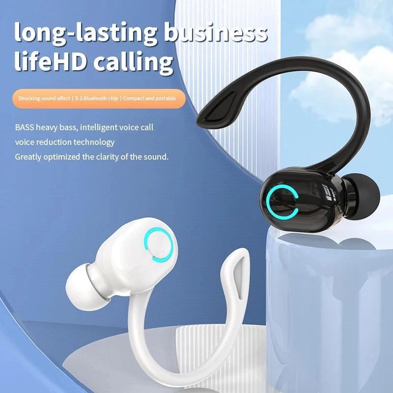 Fones de Ouvido Sem Fio Bluetooth 5.0 Fones de Ouvido com Microfone Intra-auriculares Esportivos Resistentes à Água Fones de Ouvido TWS Headset Bluetooth Mãos-Livres