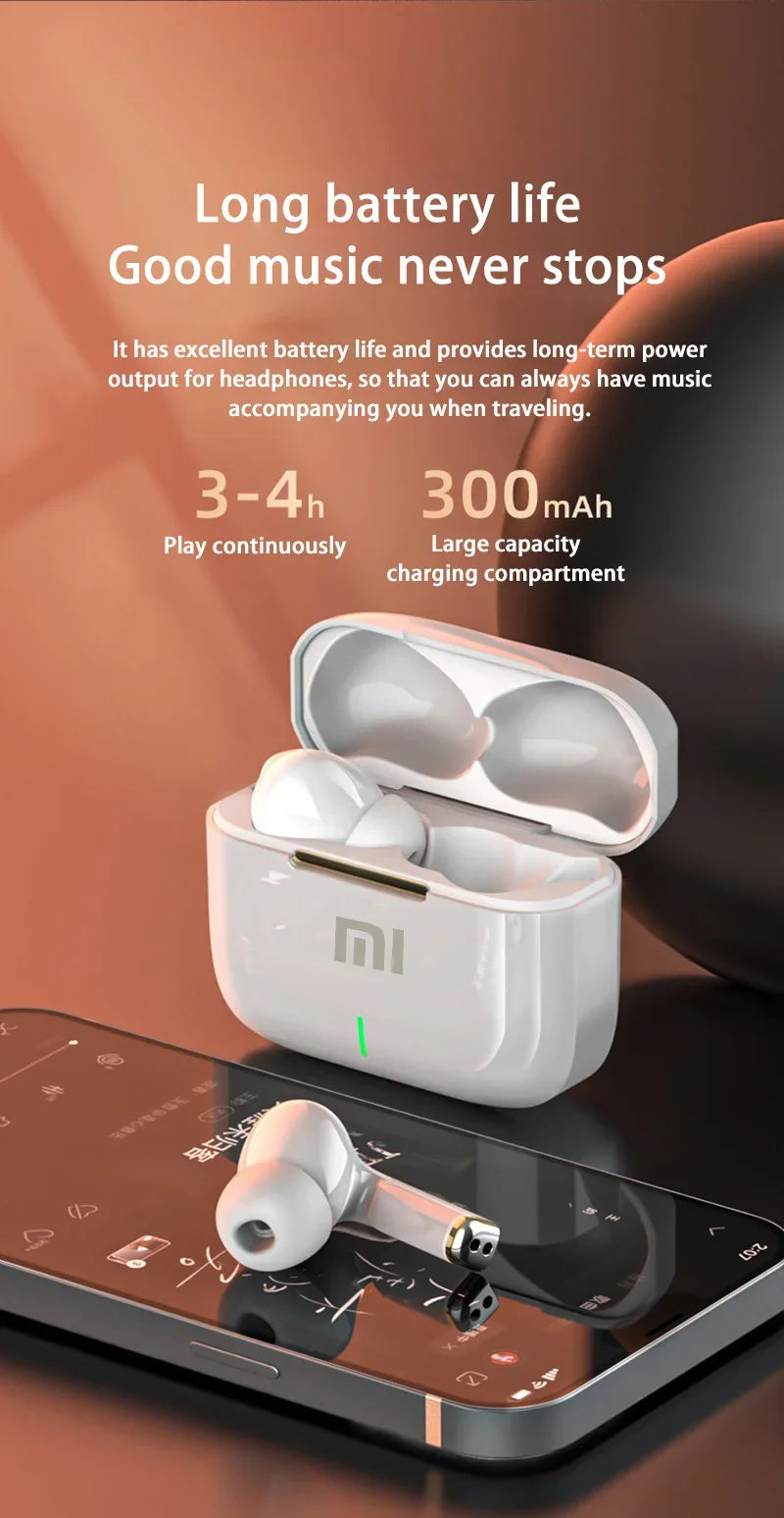 Xiaomi Wireless Bluetooth Earbuds TWS In Ear Earphone High Quality ENC Noise Reduction Hearing Aids Sports Gaming Music Headsets