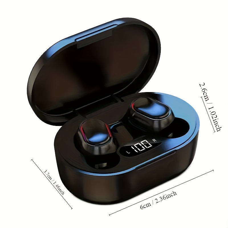 High-Fidelity Wireless Earbuds with Noise-Canceling Mic, Wireless Connectivity, and Volume Control - Perfect for Calls & Music