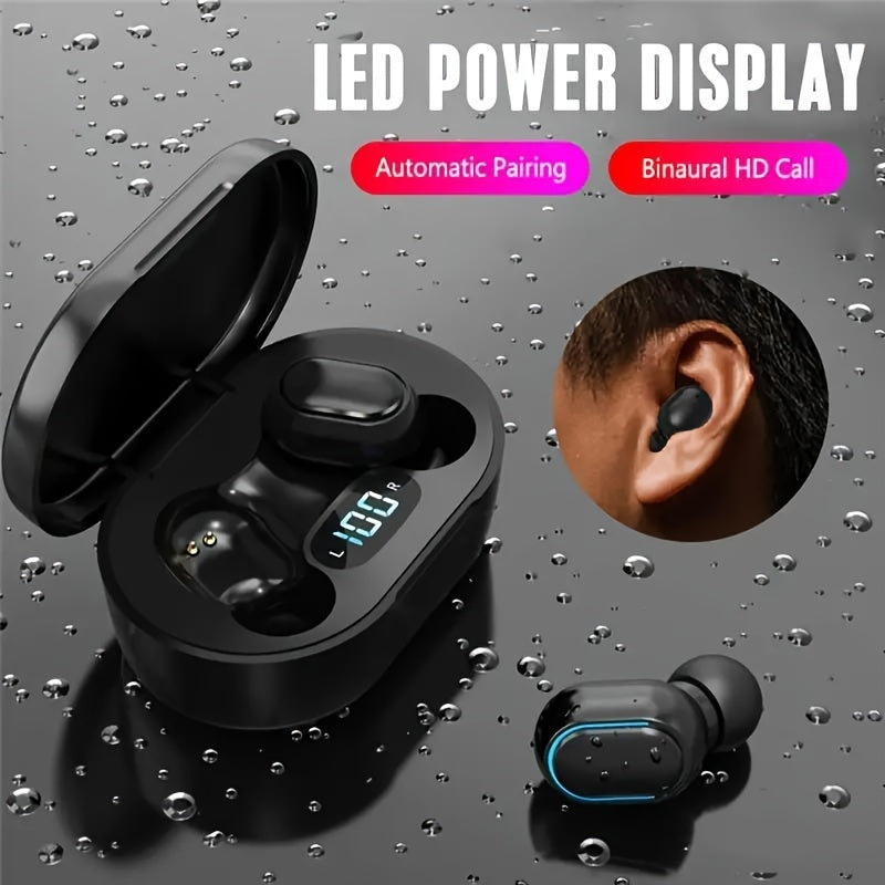 High-Fidelity Wireless Earbuds with Noise-Canceling Mic, Wireless Connectivity, and Volume Control - Perfect for Calls & Music